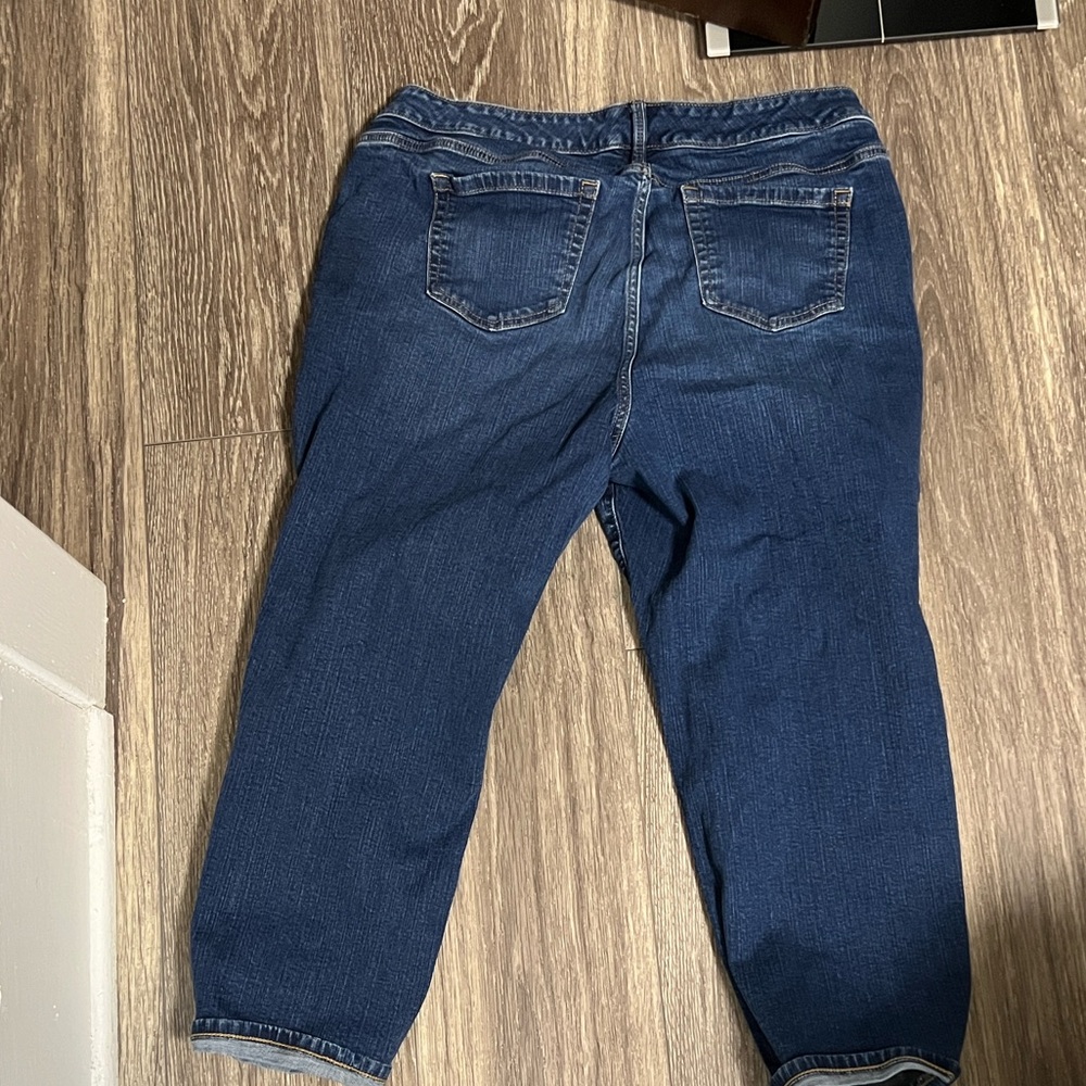 torrid perfect boyfriend straight vintage stretch jean 14XS - Picture 3 of 4